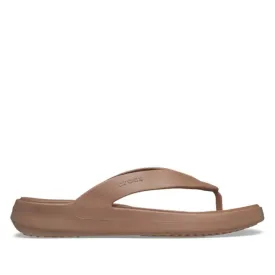 CROCS GETAWAY FLIP LATTE FLATS