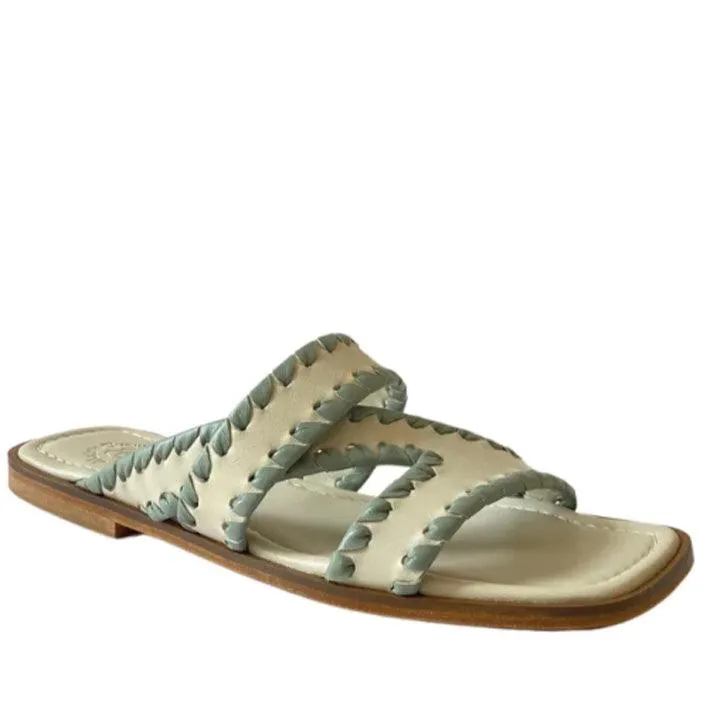 MARIETTA CHROUSALA NEFELLI MINT FLATS