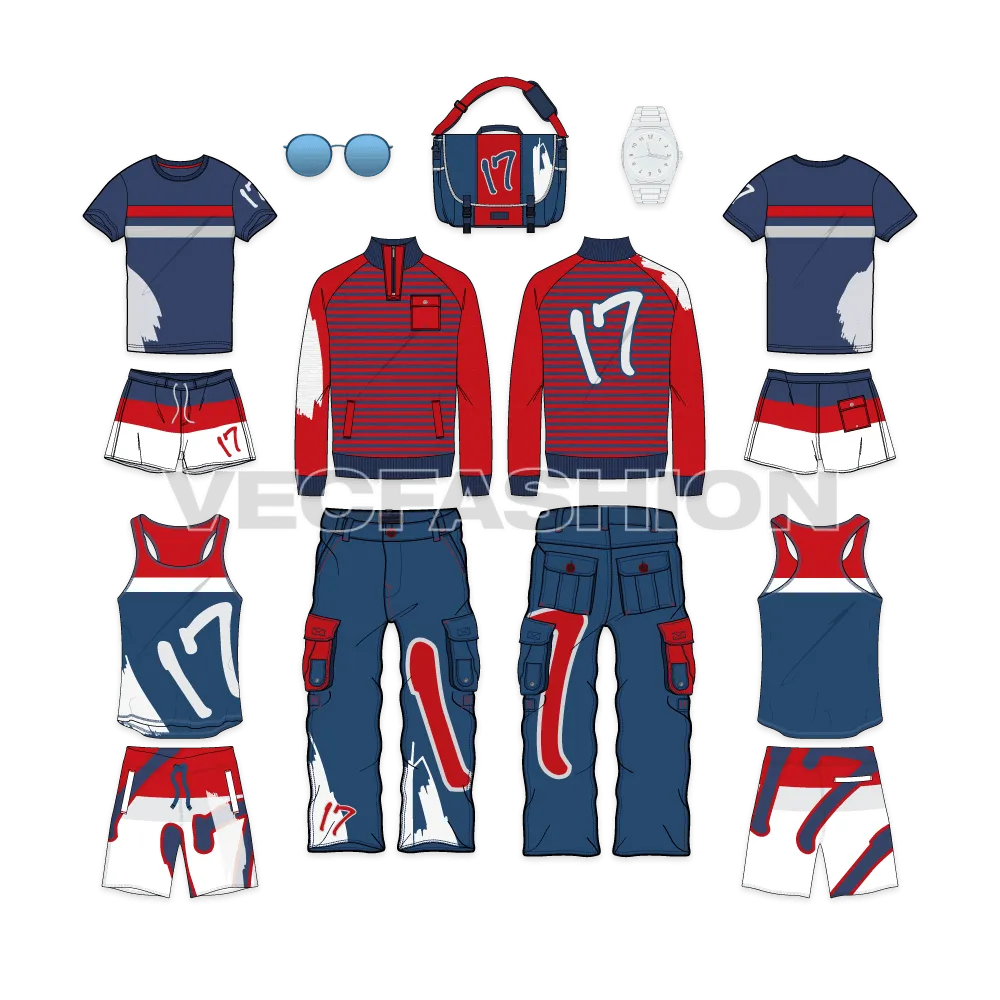 Men's Artistic Summer Set