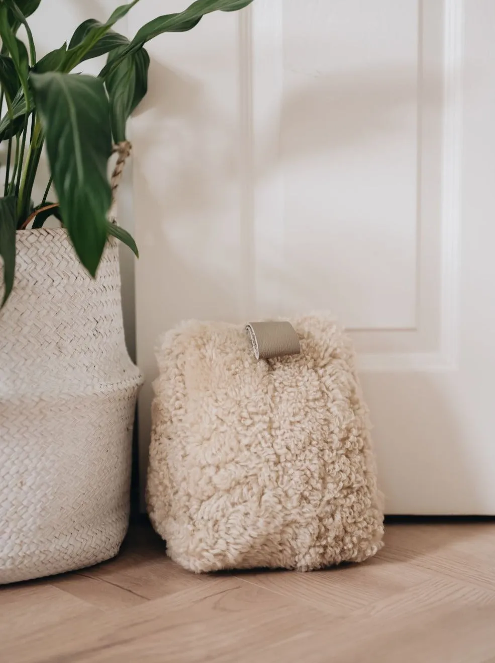 Sheepskin Doorstop - Waste Less