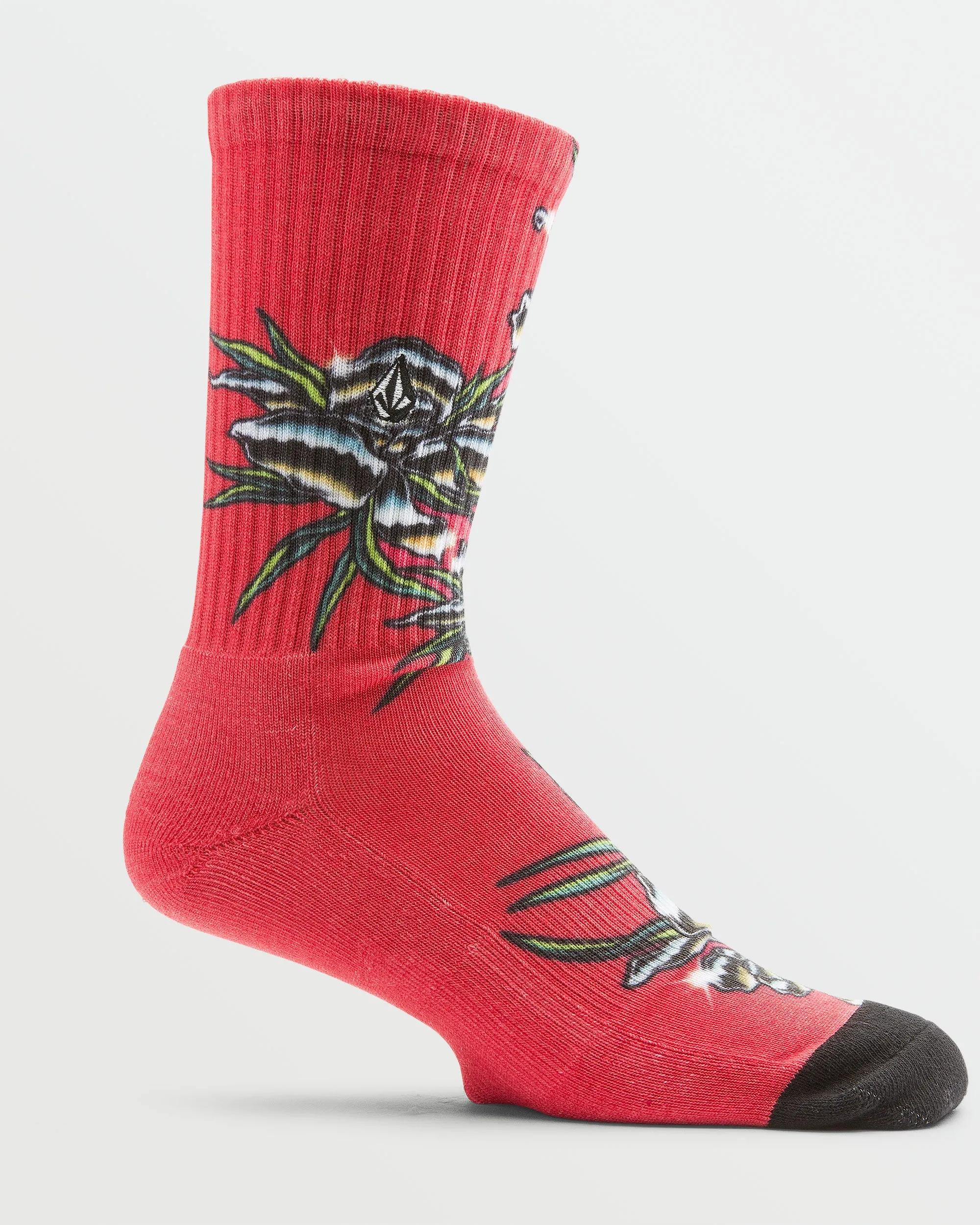 Stoney Shred Socks - Ribbon Red