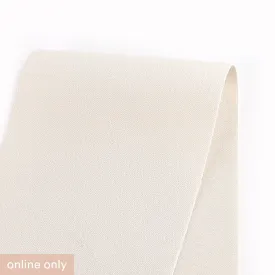 Stretch Cotton Twill Suiting - Soy (remnant)