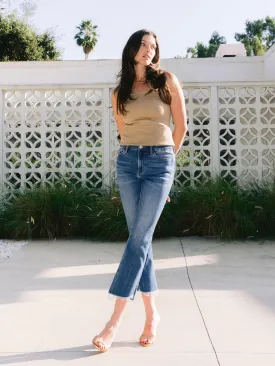 Vervet : Crop Kick Flare Jean