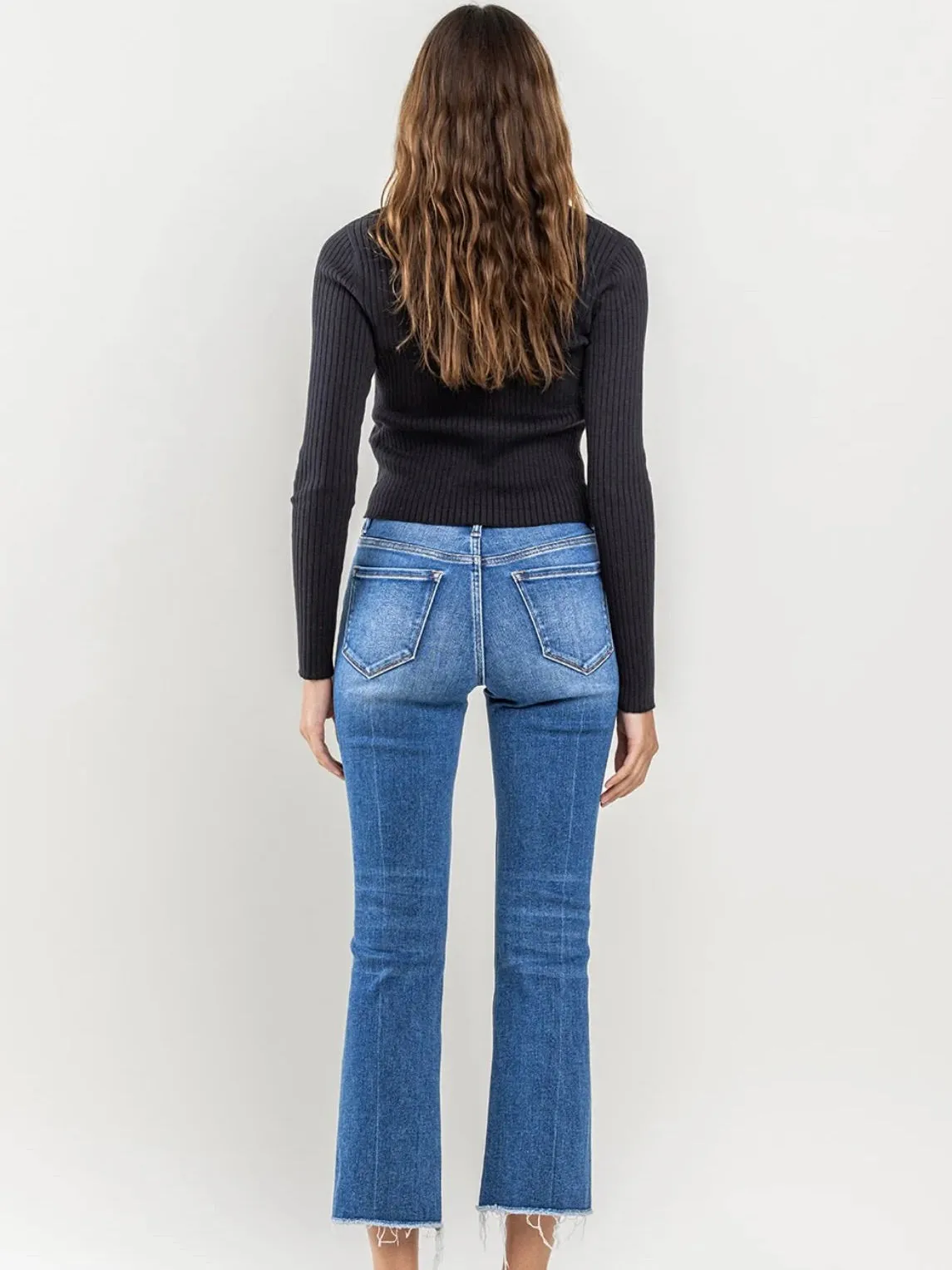 Vervet : Crop Kick Flare Jean